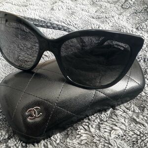 Chanel Black Sunglasses
